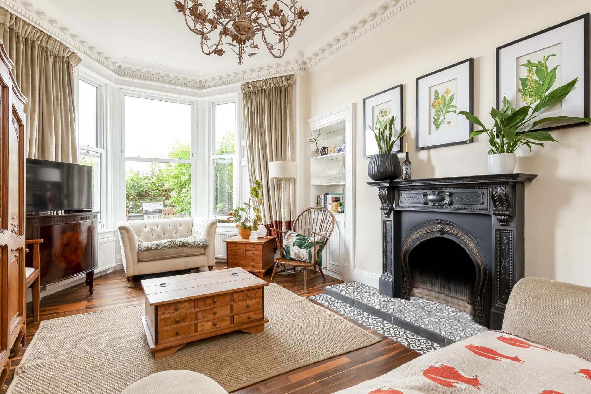Stylish Victorian Apartment'S Close To The Botanical Gardens, Free Parking! Edinburgh Bagian luar foto